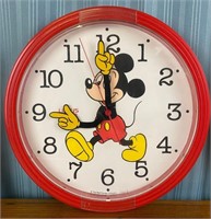 Lorus Walt Disney Mickey Mouse Wall Clock