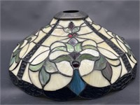 Vintage Stained Glass Hanging Light Shade