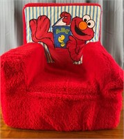 Elmo Plush Foam Red Childs Chair
