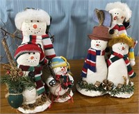 Snowman Holiday Figures