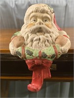Handpainted Santa Stocking Hook