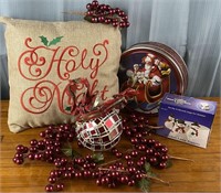 Mosaic Ornament, Holy Night Pillow and more