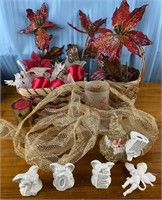 Christmas Ornaments, Baskets, Florals and more