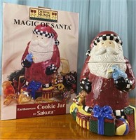 Magic of Santa Cookie Jar by Sakura NIB
