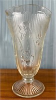 Vintage Iris Jeannette 9'' Vase