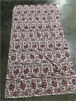 Red and White Table Cloth
