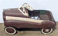 (O) 1948 Mercury Comet pedal car. 34" long, 21"