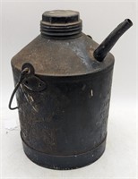 (O) Baltimore Ohio water or oil can. 10" tall.
