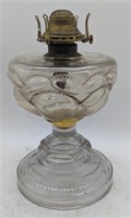 (O) Early Victorian oil lamp. No chimney. 12"