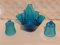 Blue Viking Glass lot