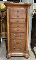 (A) Powell Standing Jewelry Cabinet 20” x 15” x