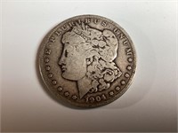 1904 S Morgan Silver Dollar,VG Semi Key