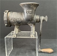 Antique Cast Iron Puritan No 122 Meat Grinder