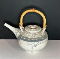 Peter Powning -  Raku Teapot
