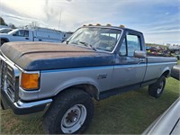 '87 Ford F250, 4WD, 5spd, Diesel, New Inspection