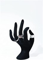 Black Velvet Hand Jewelry Holder Stand