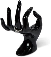 Black Hand Jewelry Holder Stand
