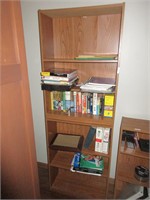 Bookshelf with content