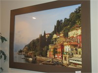 Lg framed picture from italy