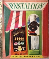 First Edition Rare Pantaloon Little Golden Book,