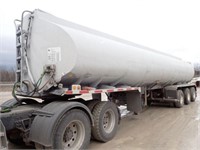 1982 Remtec Aluminum 38 Ft Tri/A Tanker Trailer F1