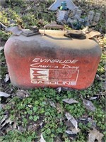 EVINRUDE FUEL TANK FULL OF FUEL