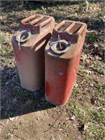 TWO FUEL CANS