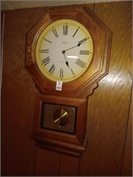 Wood wall clock