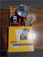 Early Brownie Hawkeye camera w/ box