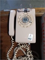 Early AT &T wall telephone