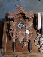 Wood coo coo clock