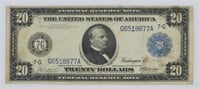 Series of 1914 $20 Federal Reserve Note
