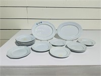 Group Lot - Ironstone Plates & Platters