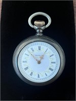 VTG Elgin Sterling Silver Pocket Watch