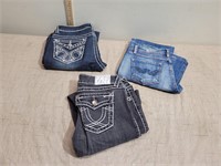 (3) Pair's of Designer Women's Jeans size 5