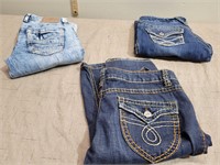 (3) Pair's of Woman's Designer Jeans size 5