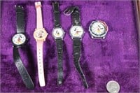 Asst of Mickey and Minnie Mouse Watches