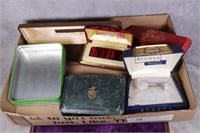 Lot of vintage jewelry cases