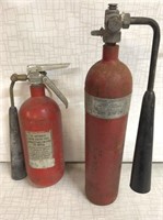 2) Fire Extinguishers