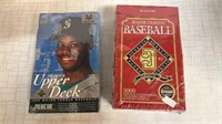 2) Sealed Boxes of Baseball Cards 1995 UpperDeck