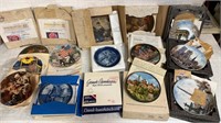 17) Collectable Plates & Stamps