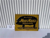 MoorMan's Minerals Sign