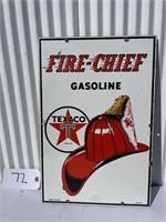 Texaco Fire-chief Gasoline Sign