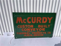 MeCurdy Conveyor Sign