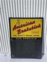 American Brake Shoe Company Sign with Chalkboard