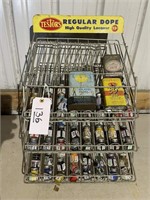 Testors Display Rack with Lacquer Cans 3 Cans