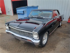 1966 Chevy II Nova 2 Door - 6 Cyl / Power Glide