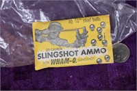 Slingshot Ammo for Wham-0, original pkg