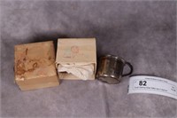 Small Sterling Silver Baby cup in orig box