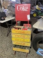 Coca Cola Display Rack with 5 Cases
